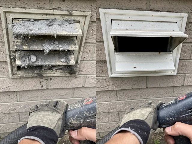 Professional dryer exhaust vent cleaning by North Miami Dryer Vent Cleaning in North Miami