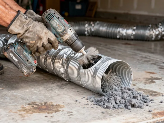 Professional duct cleaning by North Miami Dryer Vent Cleaning in North Miami