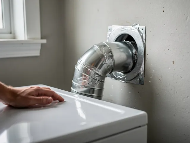 North Miami Dryer Vent Cleaning expert performing professional dryer vent repair and installation in North Miami