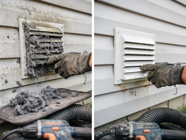 Residential dryer vent cleaning by North Miami Dryer Vent Cleaning in North Miami